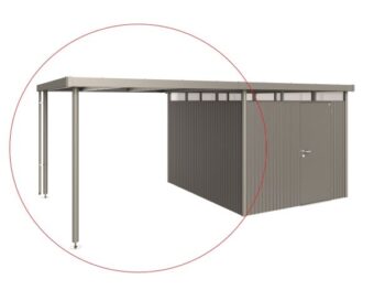 DODATKI ZA KOVINSKE HIKE BIOHORT STRANSKI NADSTREEK HIGHLINE H5 PEÈENO SIVA